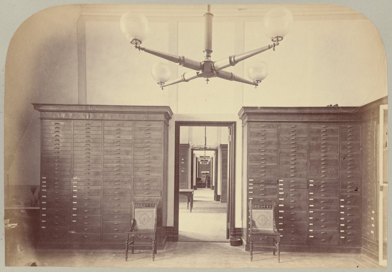 Pl. VII. História do sótão: salas de trabalho de Victor Prevost, Gaston L. Feuardent and Co., New York
