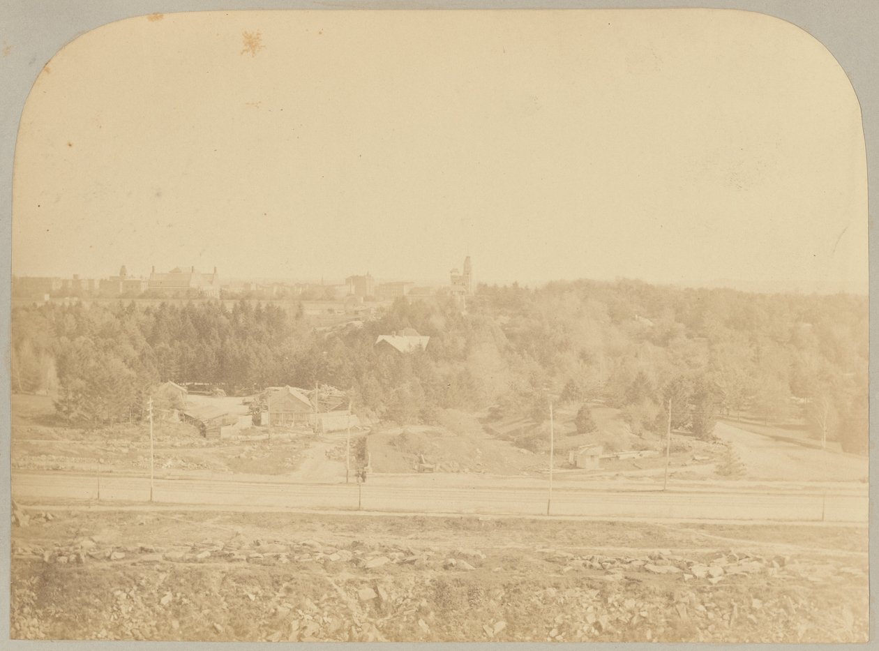Pl. XVIII. Central Park visto do Museu de Victor Prevost, Gaston L. Feuardent and Co., New York