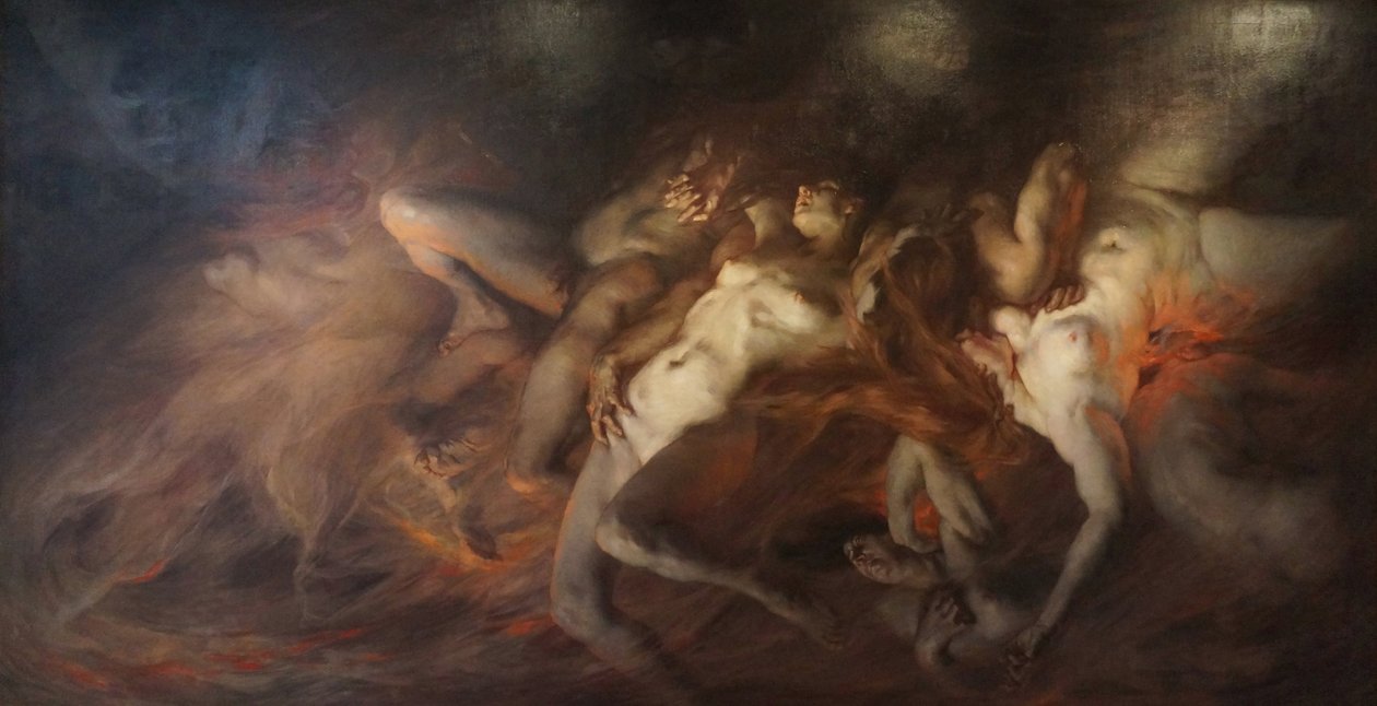 A Voluptuosa, 1889. de Victor Prouvé