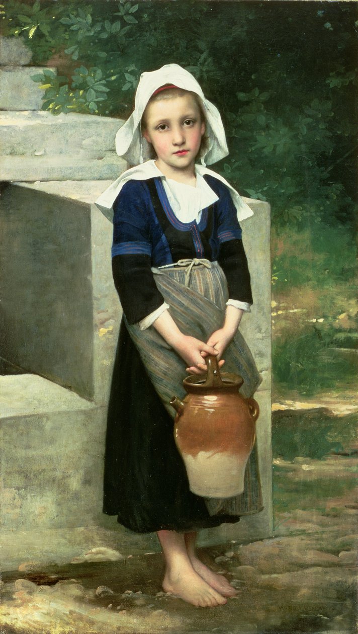 A menina da água de Victor Thirion