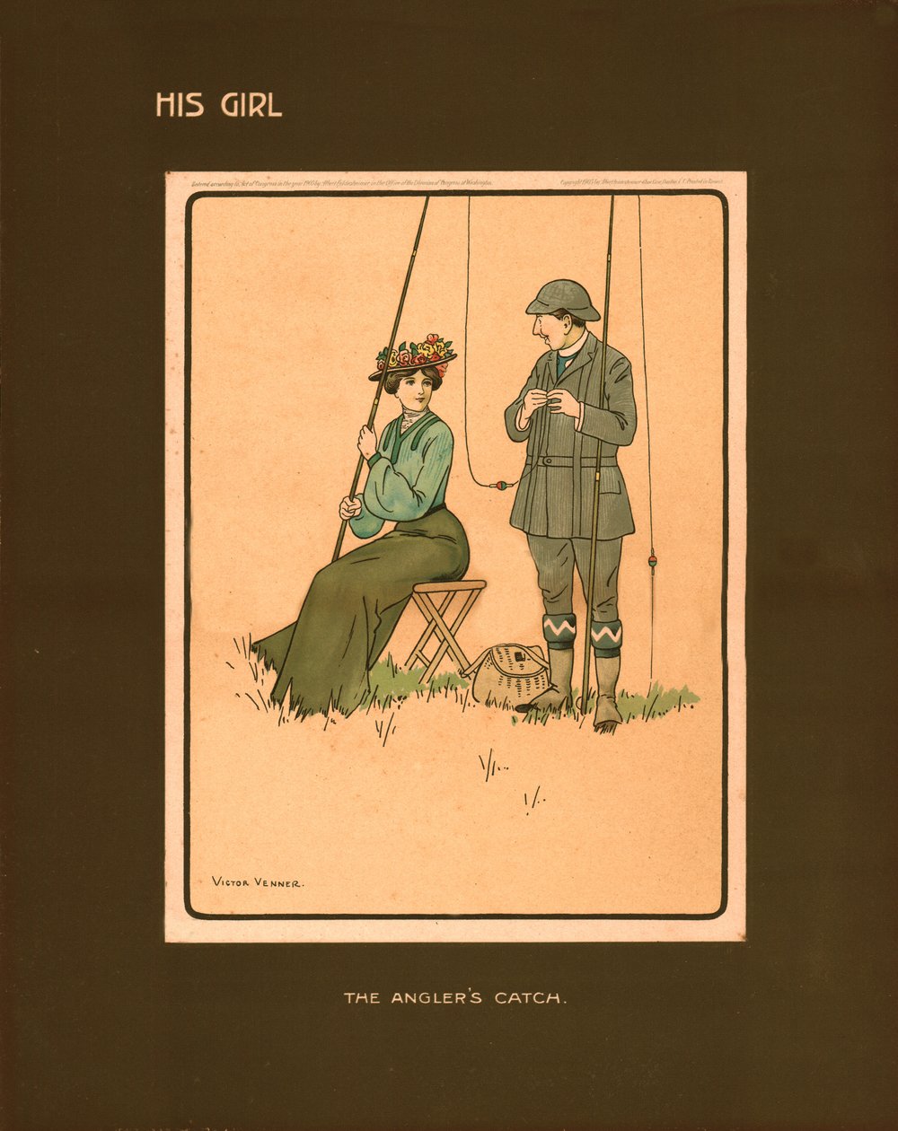 Sua garota, os pescadores pegam. de Victor Venner