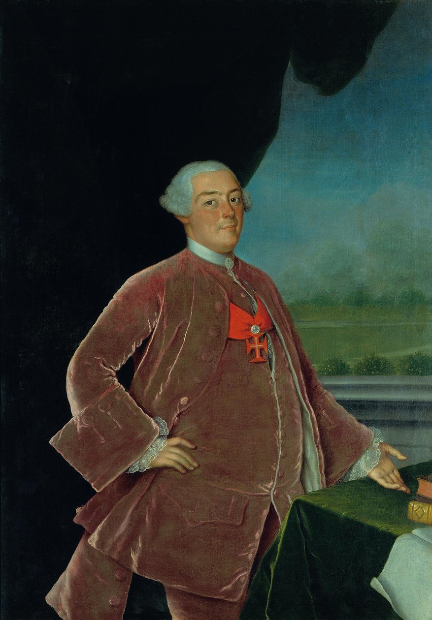 Retrato do Infante Pedro (futuro Rei D. Pedro III) de Vieira Lusitano