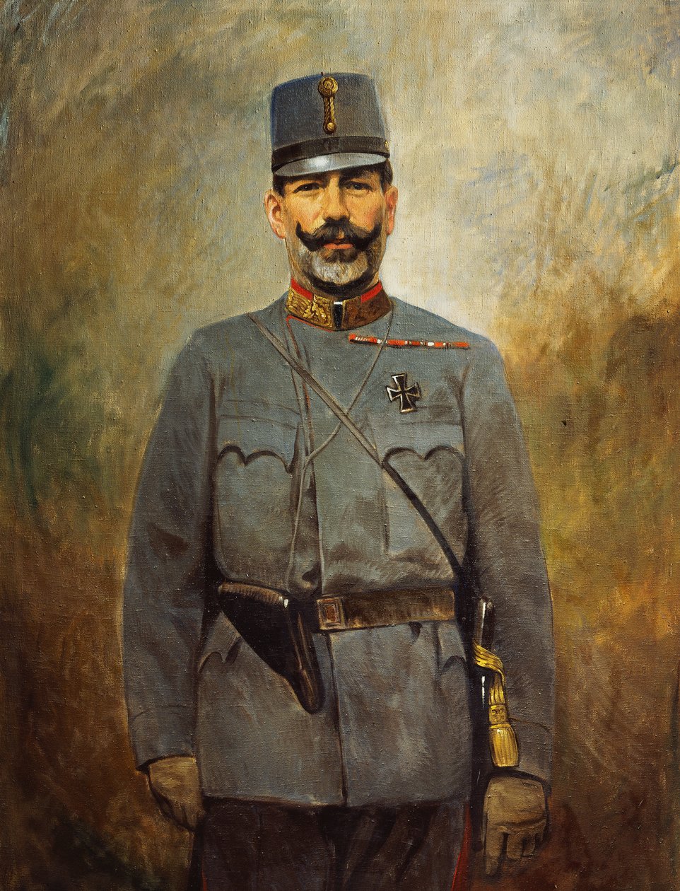 Arquiduque Eugen da Áustria, c.1916 (óleo sobre tela) de Vienna Nedomansky Studio