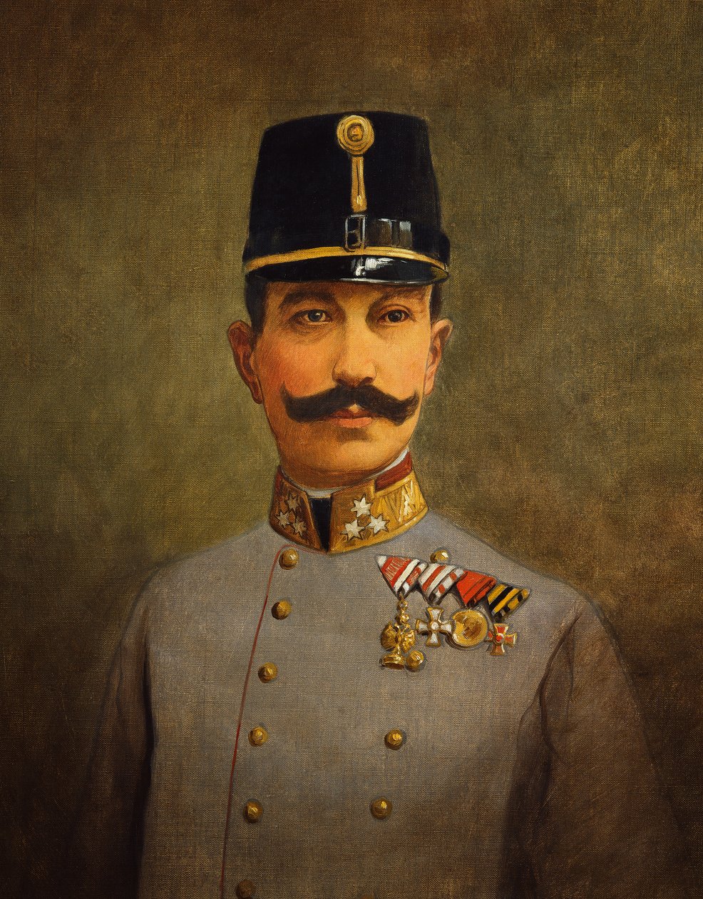 General Eduard von Bohm-Ermolli, c.1916 (óleo sobre tela) de Vienna Nedomansky Studio