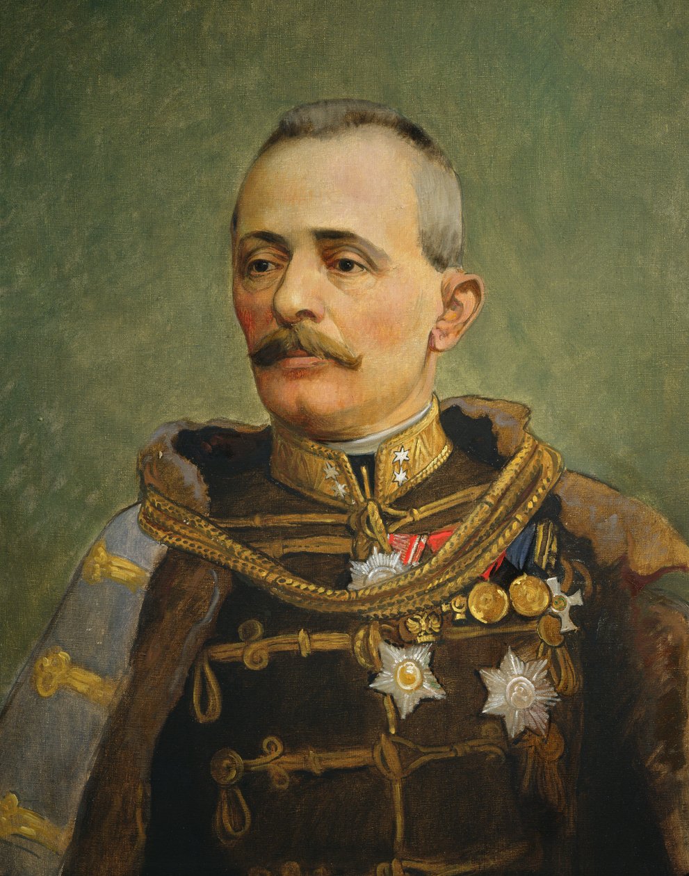 General Svetozar Boroevic von Bojna, c.1916 (óleo sobre tela) de Vienna Nedomansky Studio