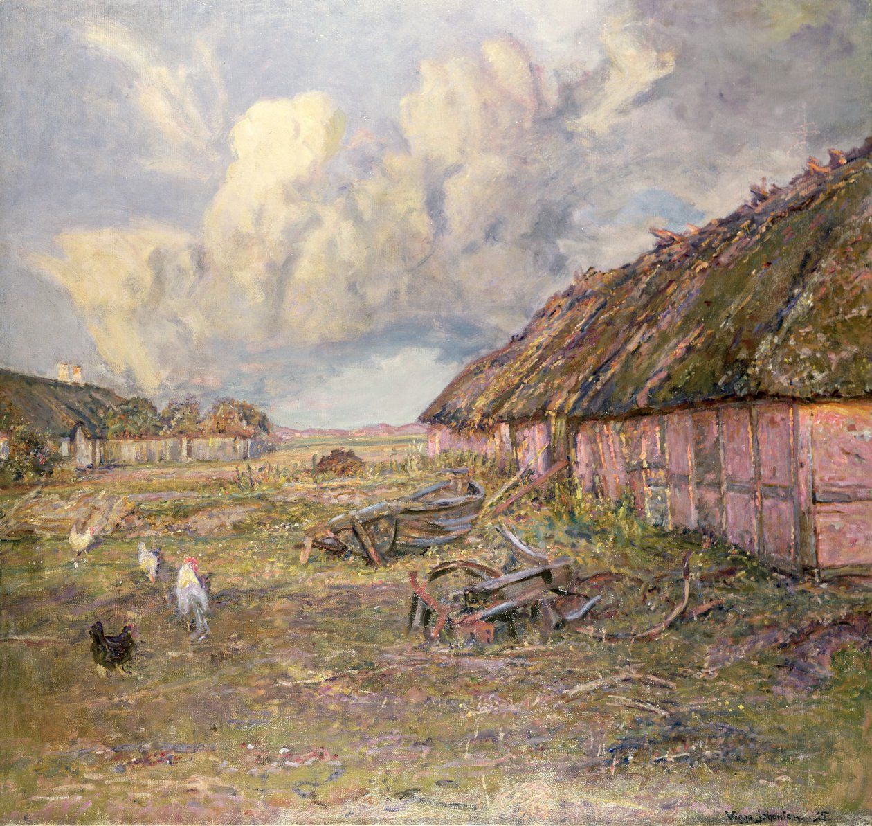 Na quinta de Viggo Johansen