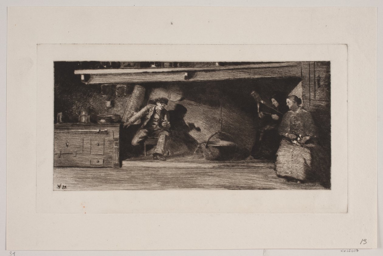 Interior da cozinha de Viggo Jastrau