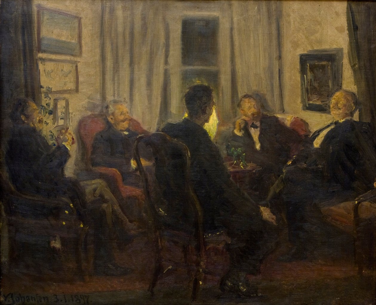 Entre os artistas, de Viggo Johansen