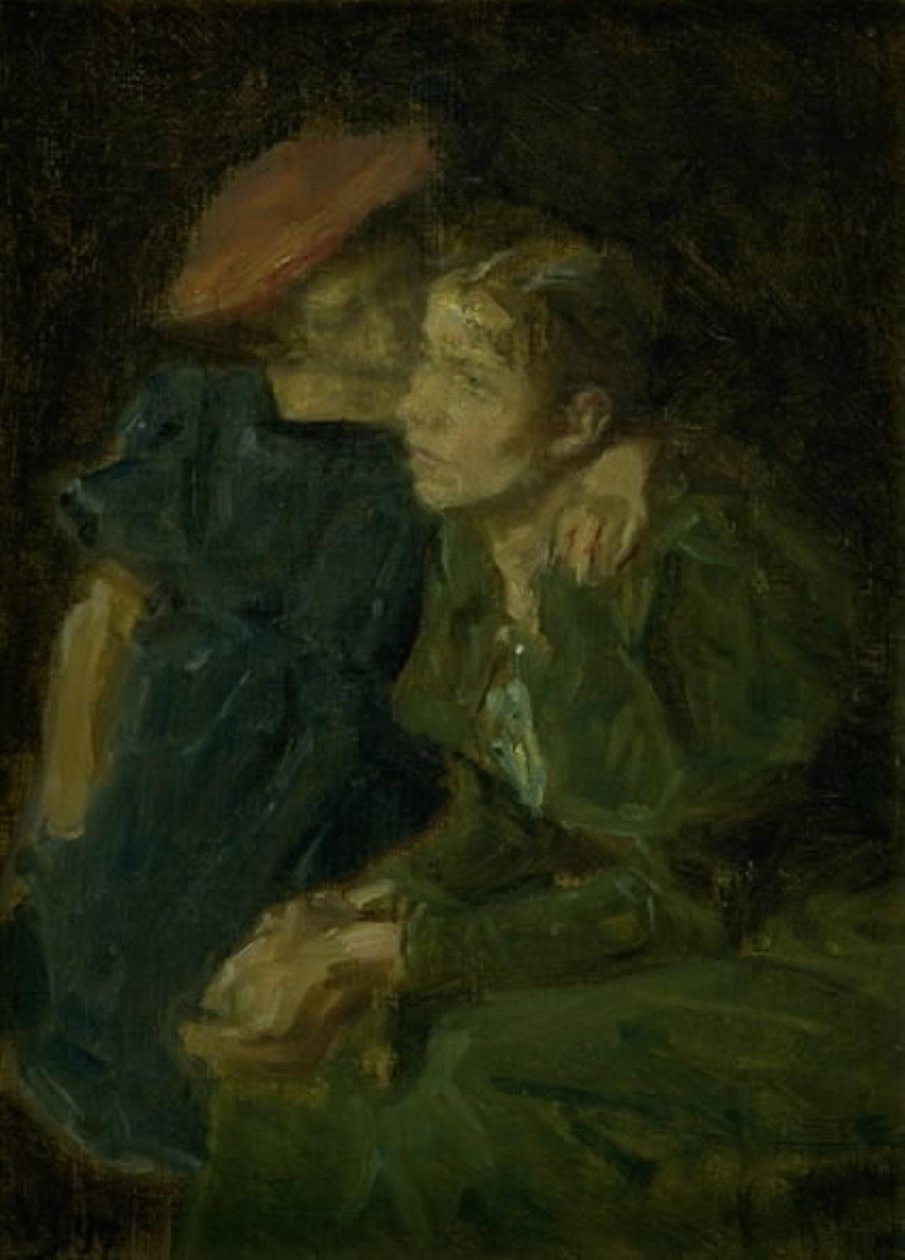 Nana e sua mãe de Viggo Johansen