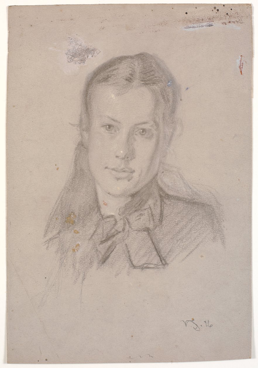 Retrato de Martha Møller (m. Viggo Johansen 1880) de Viggo Johansen