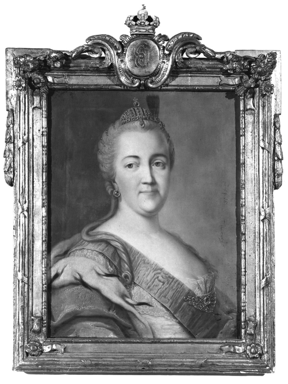 Catarina II (1729-96) de Vigilius Erichsen
