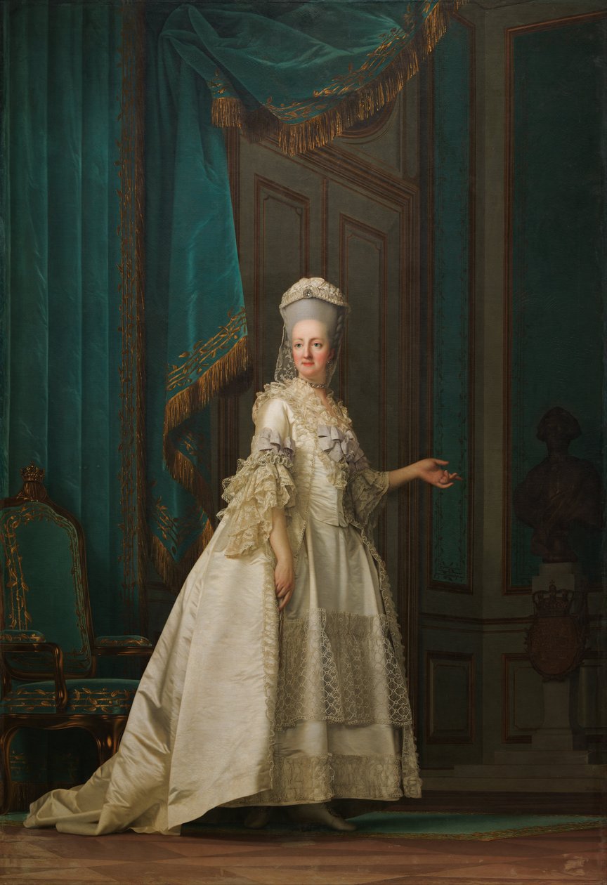 A rainha viúva Juliane Marie de Vigilius Eriksen