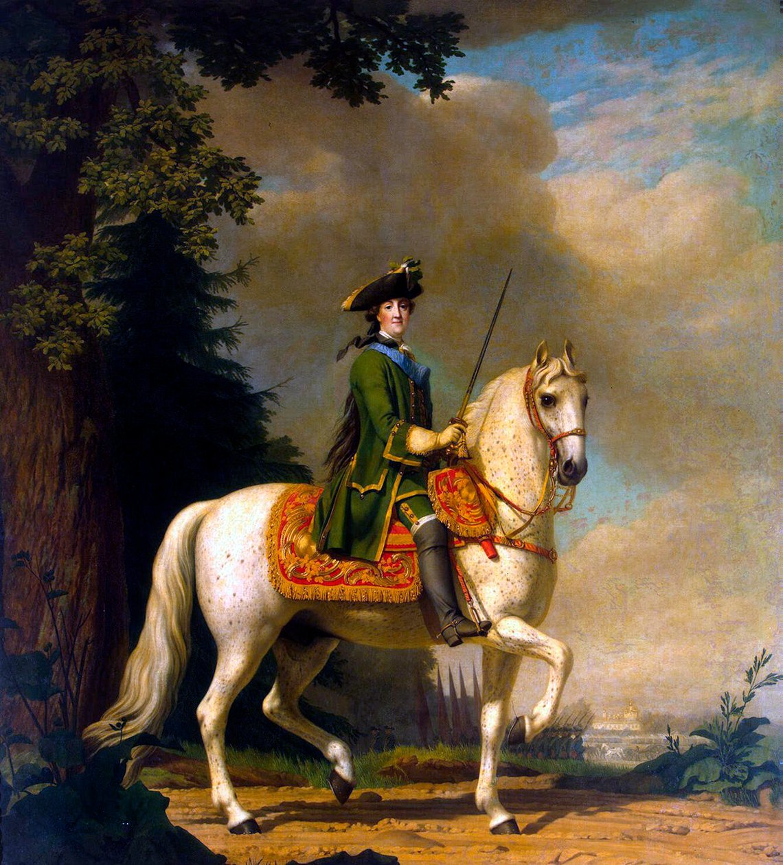 Retrato Equestre da Imperatriz Catarina II