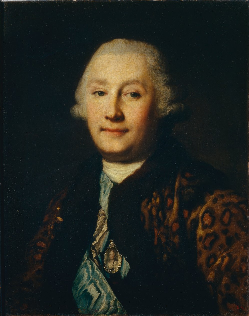 Retrato do conde Grigory Grigoryevich Orlov 1734-1783 de Vigilius Erichsen