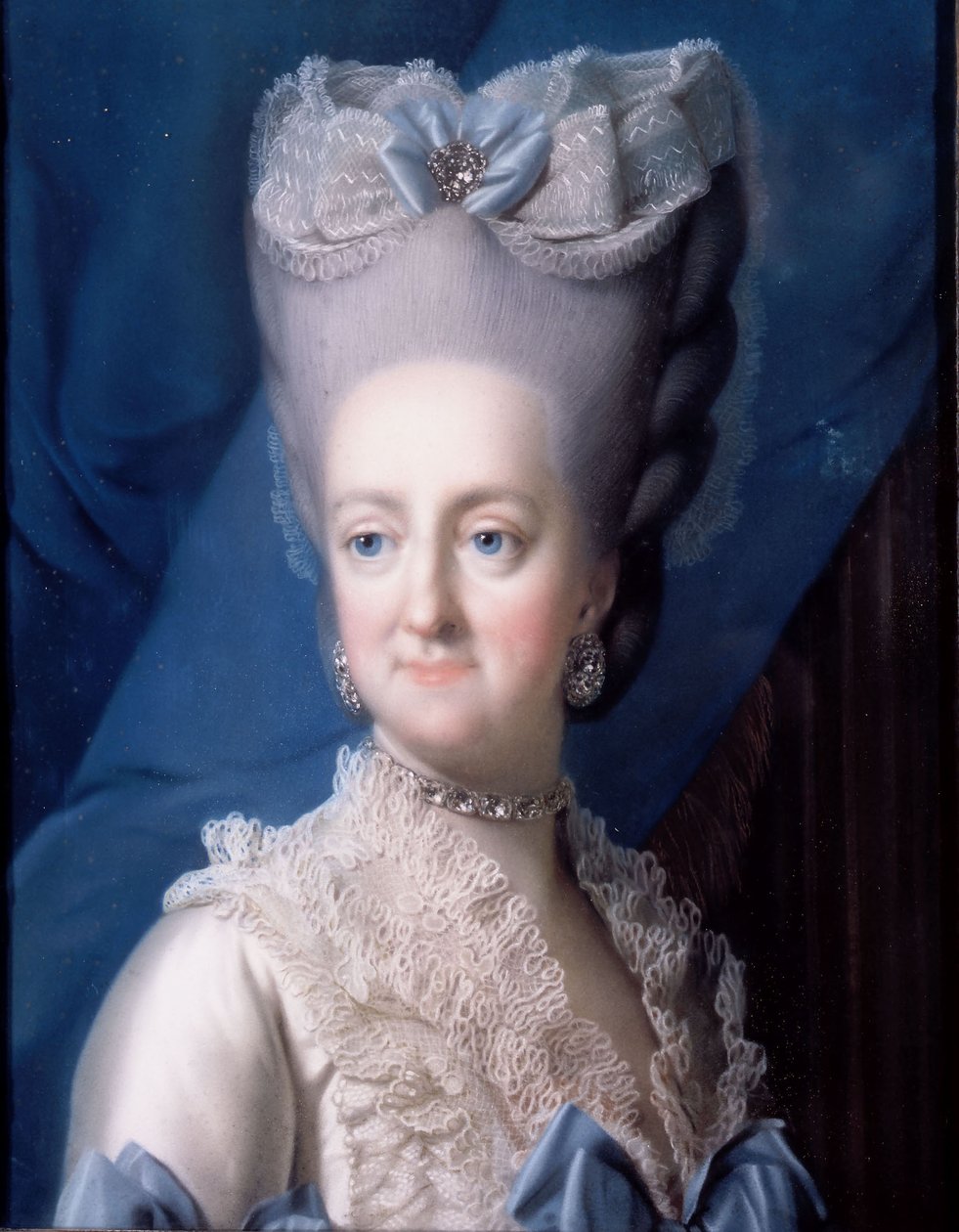 Dinamarquês: Retrato da Rainha Juliane Marie de Vigilius Eriksen
