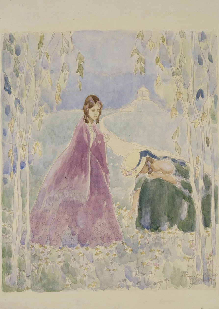 Zubrilovka, 1901 de Viktor Elpidiforovich Borisov Musatov