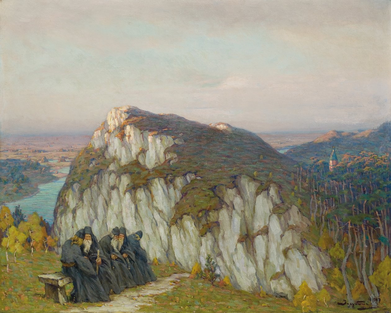 Voz do Silêncio, 1907 de Viktor Ivanovich Zarubin