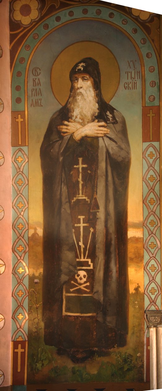 São Barlaam de Khutyn, 1885-1896 de Viktor Mikhaylovich Vasnetsov
