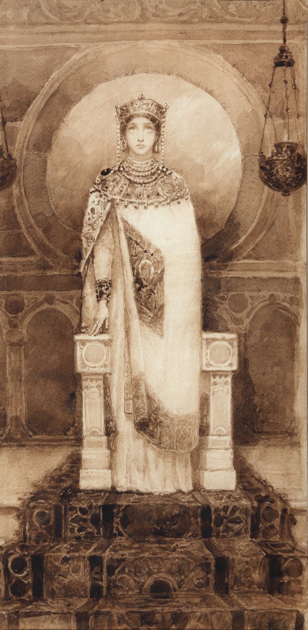 Santa Helena, década de 1890 de Viktor Mikhaylovich Vasnetsov