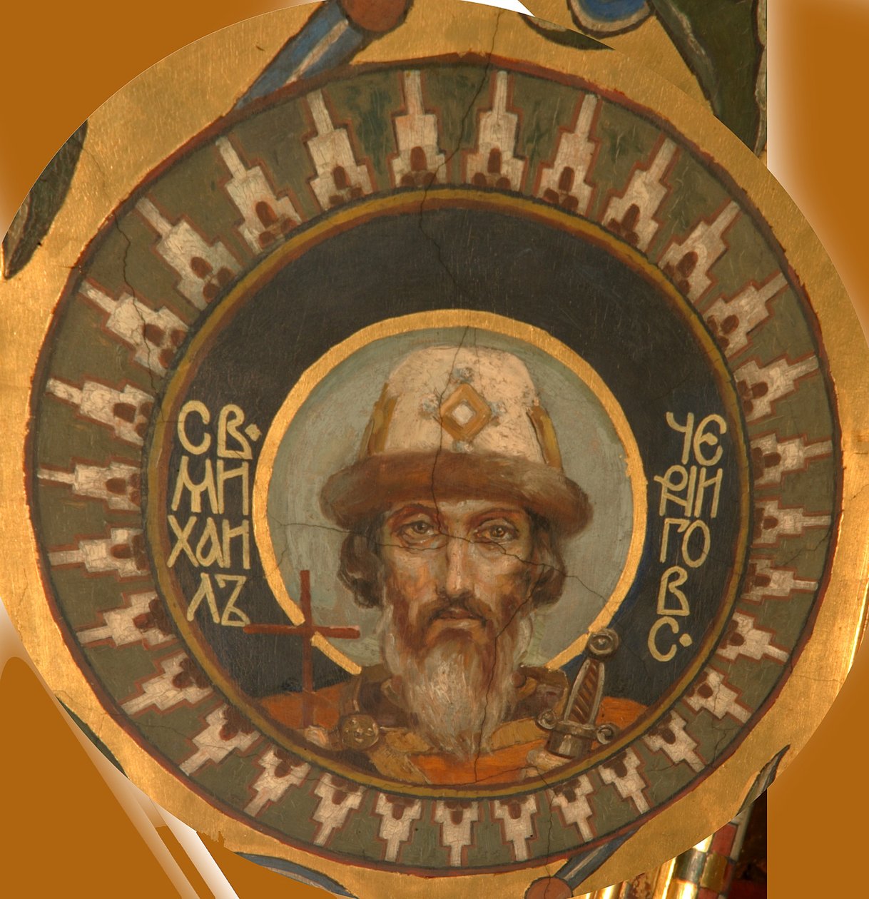 São Príncipe Michael de Chernigov, 1885-1896 de Viktor Mikhaylovich Vasnetsov