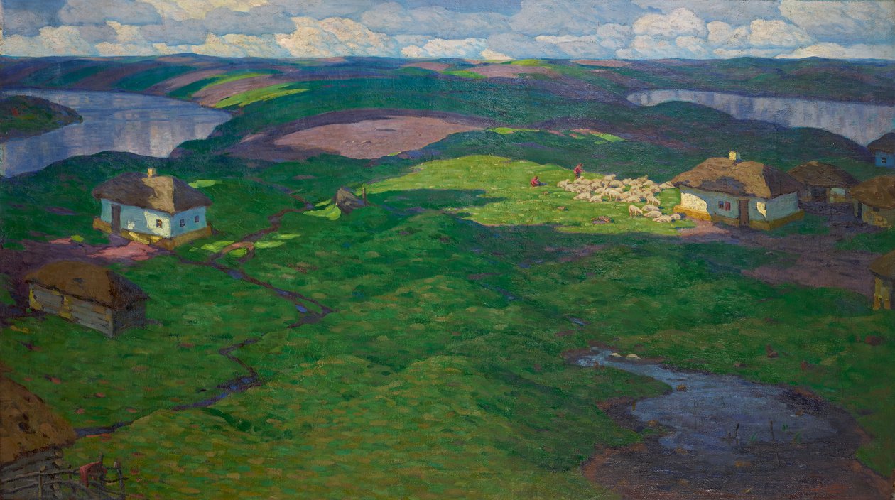 Sombra de nuvens de Viktor Sarubin