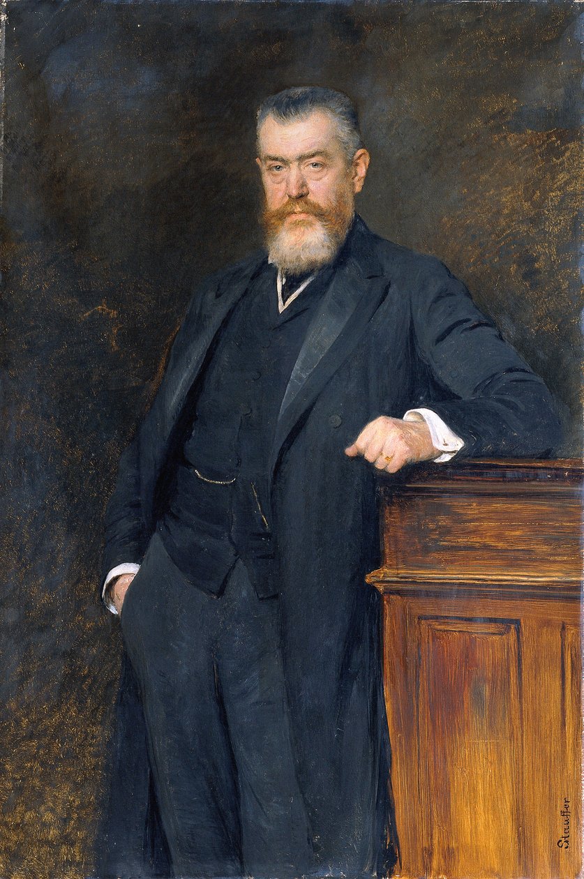 Ministra da Educação Dra. Gustavus Marchet de Viktor Stauffer
