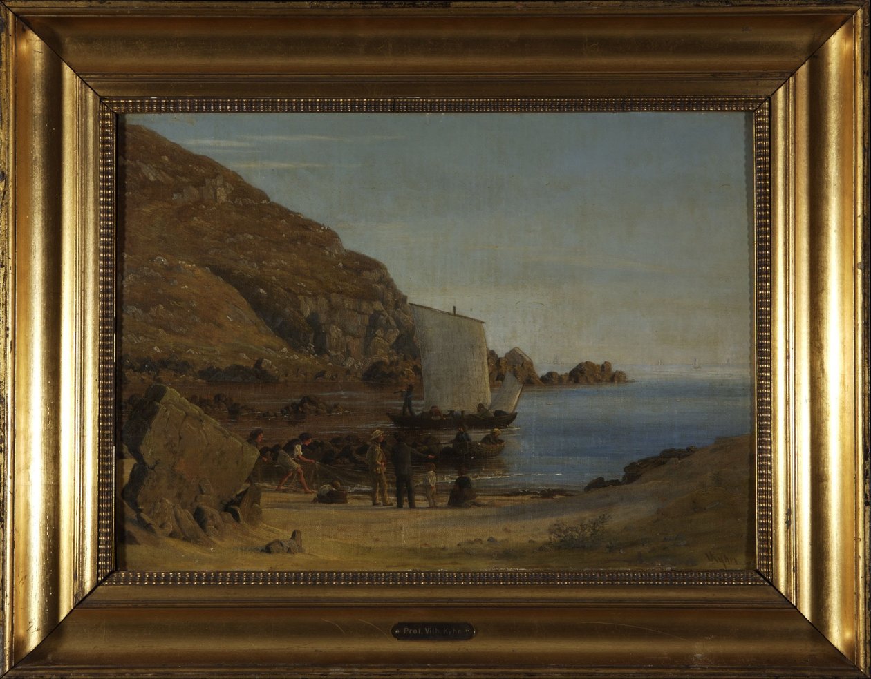 Formação em Bornholm de Vilhelm Kyhn