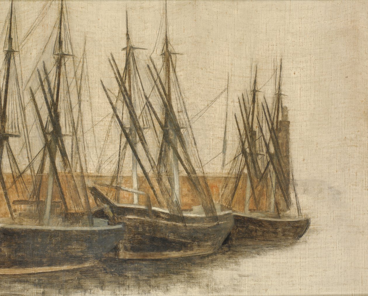 Do Canal de Christianshavn, Copenhague de Vilhelm Hammershøi