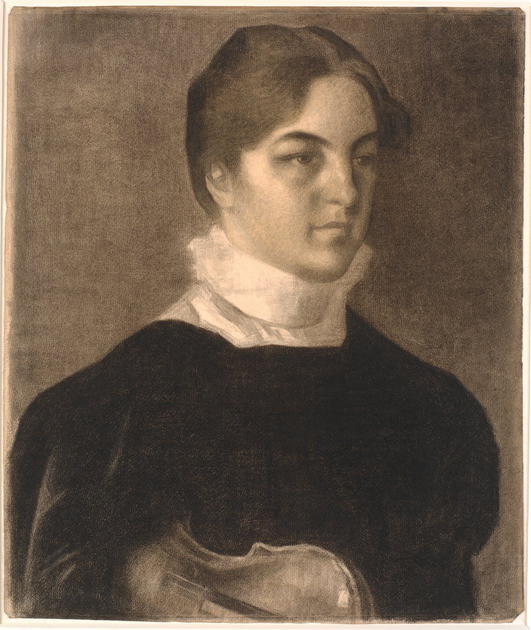 Retrato de Karen Bramsen de Vilhelm Hammershøi