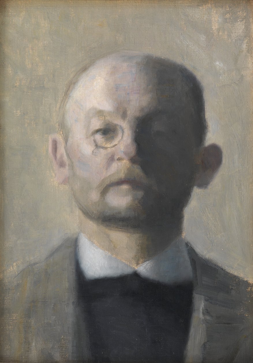 O Pintor Kristian Zahrtmann de Vilhelm Hammershøi