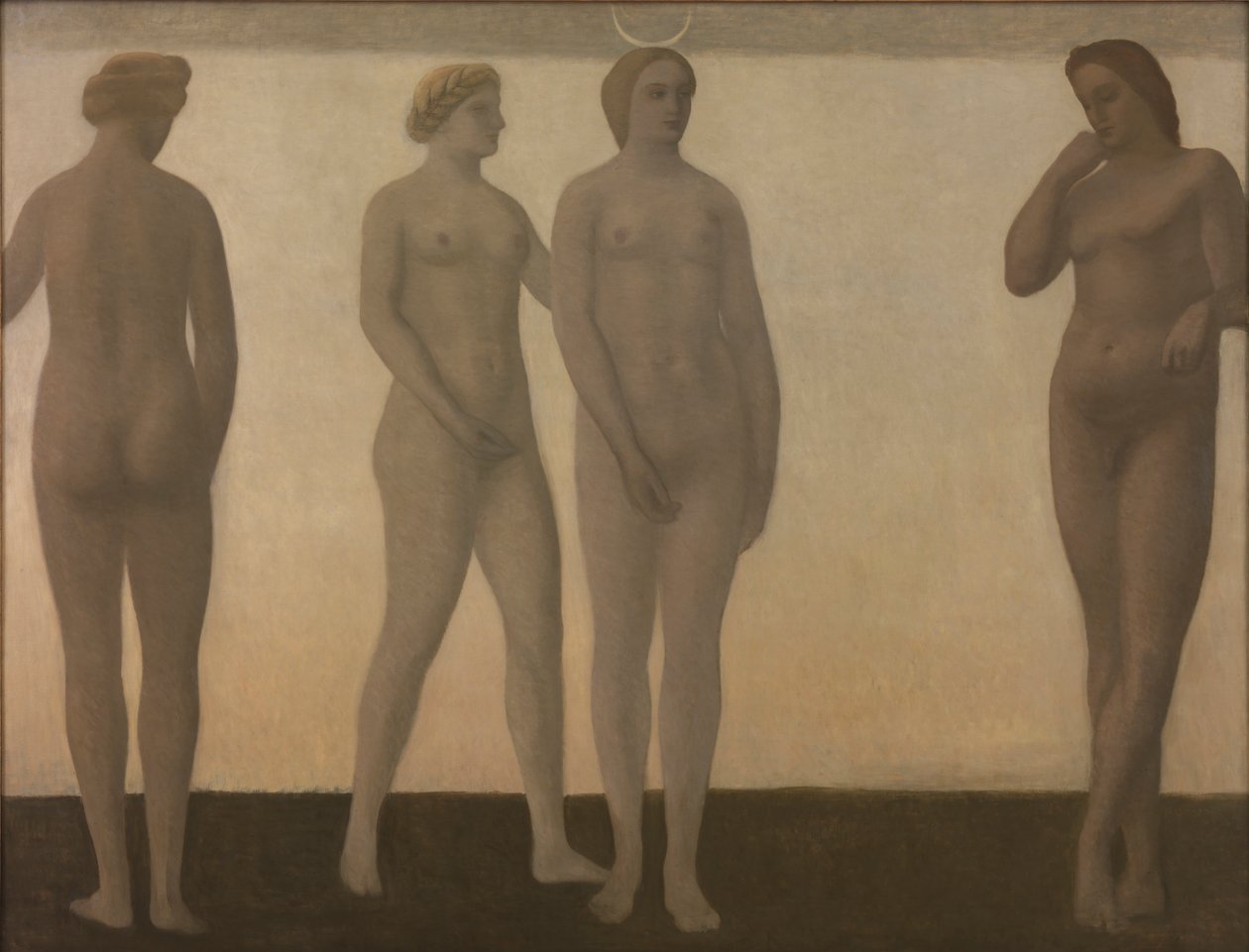 Artemis, 1893-94 de Vilhelm Hammershoi