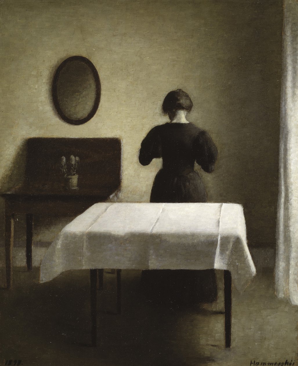 Interior, 1898 de Vilhelm Hammershoi