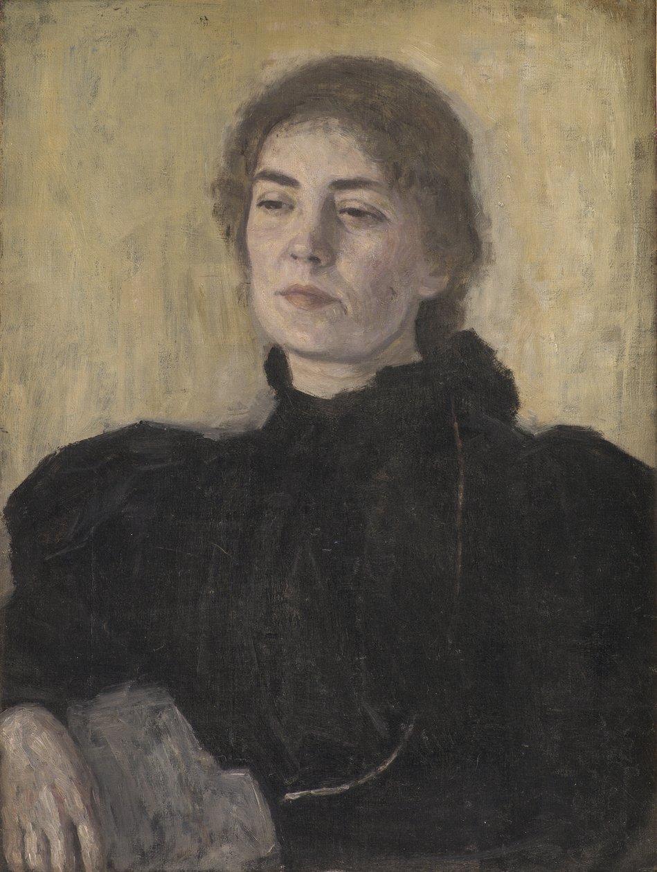 Retrato de Thora Bendix de Vilhelm Hammershoi