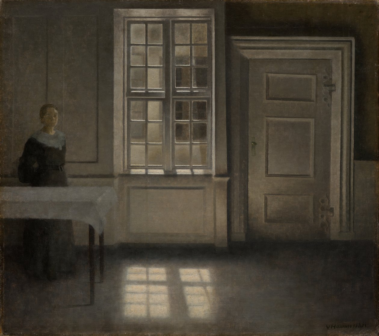 Rua da Praia, Sunshine de Vilhelm Hammershøi