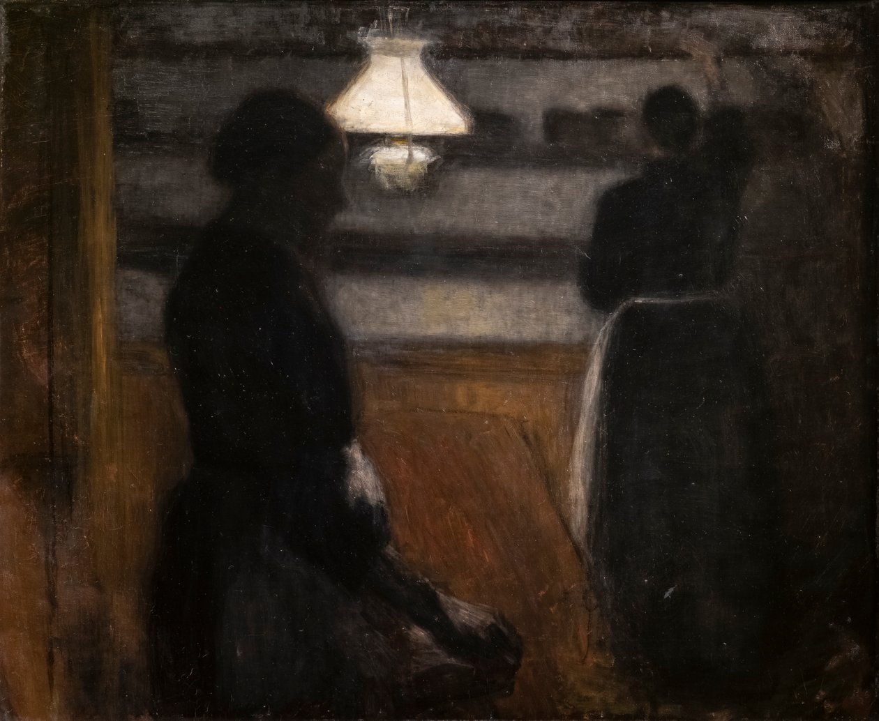 A Padaria de Vilhelm Hammershoi