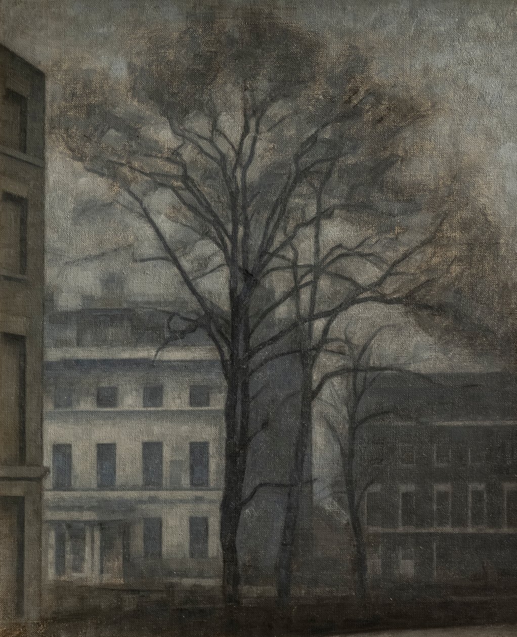 A Escola Judaica de Guilford Street, Londres de Vilhelm Hammershoi