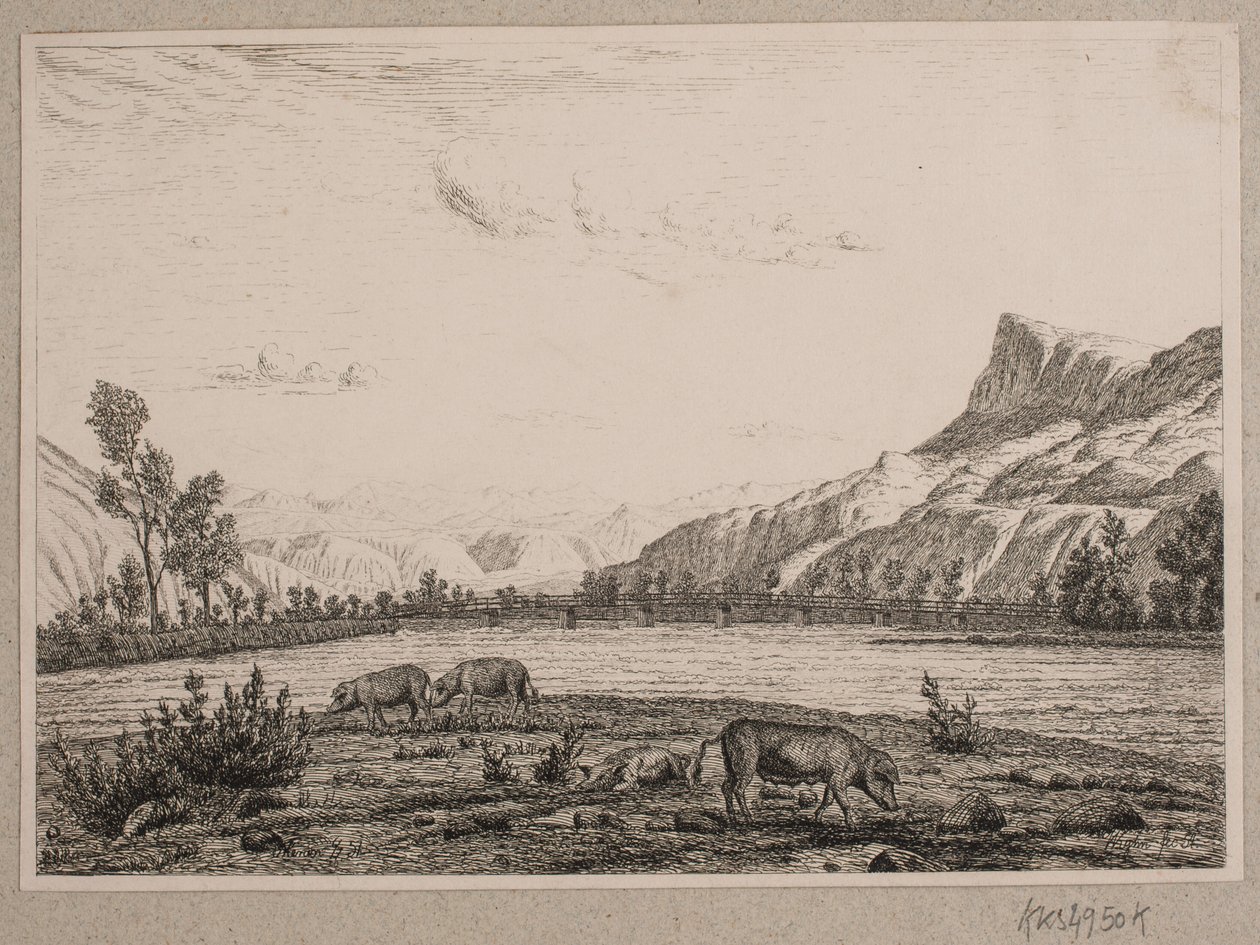Área de montanha no Tirol de Vilhelm Kyhn