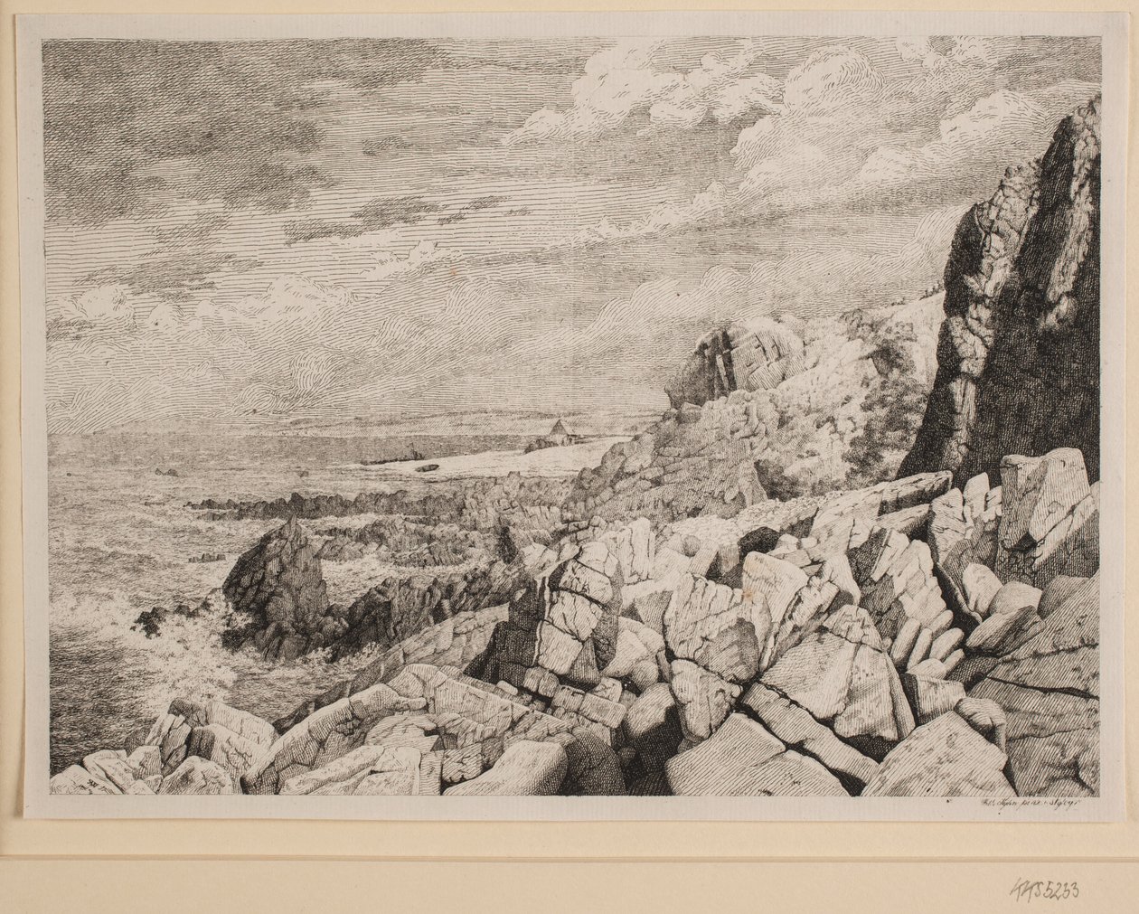 Costa rochosa de Bornholm de Vilhelm Kyhn
