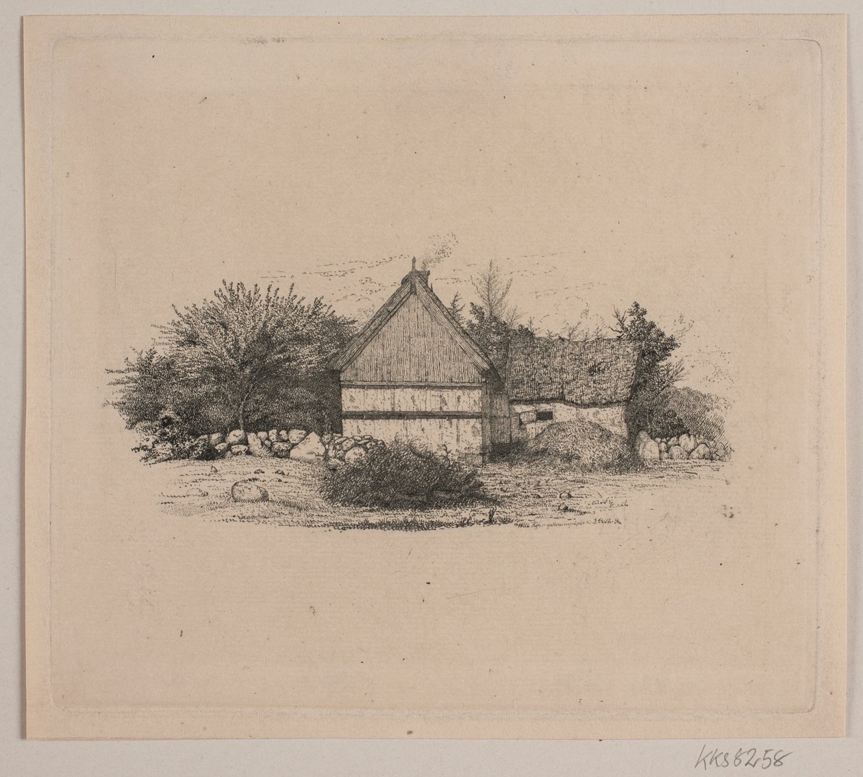 Uma casa de fazenda de Vilhelm Kyhn