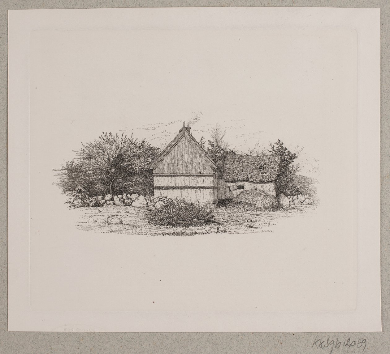 Uma casa de fazenda de Vilhelm Kyhn