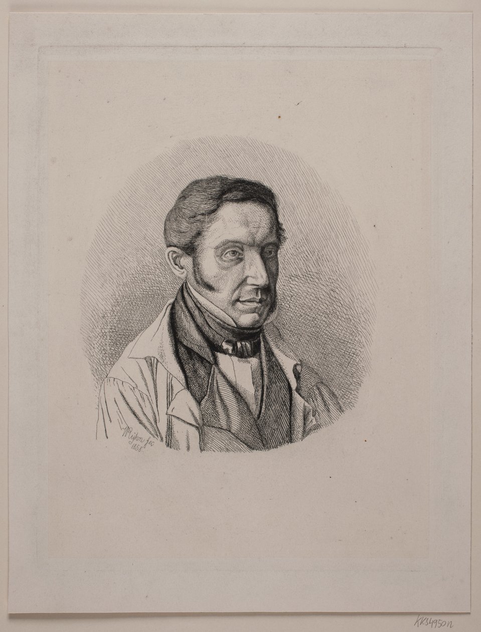 Retrato masculino de Vilhelm Kyhn