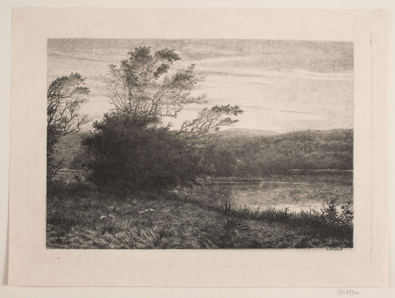 Lago de centeio de Vilhelm Kyhn