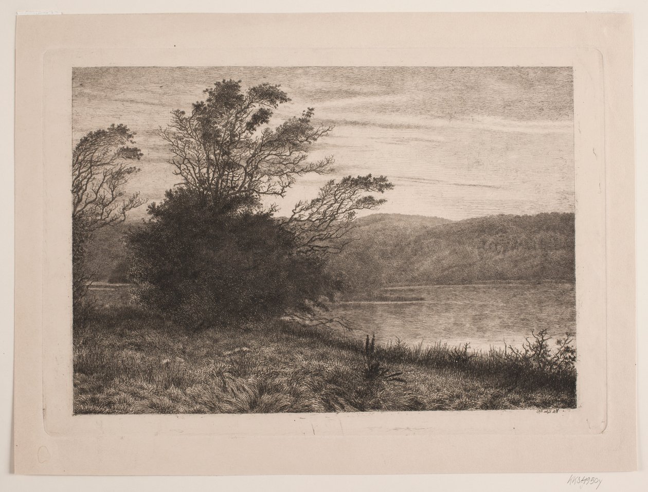 Lago de centeio de Vilhelm Kyhn