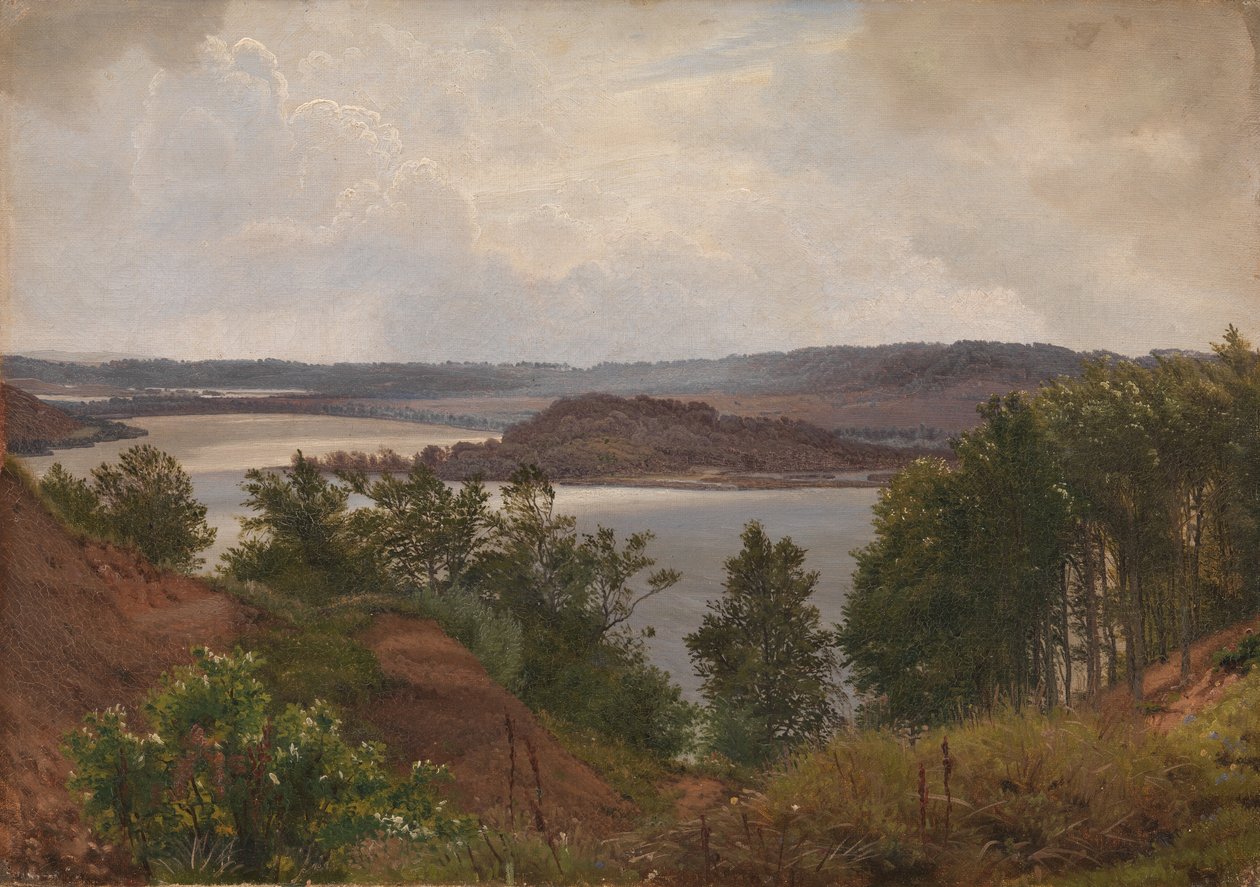 Os lagos em Laven perto de Silkeborg de Vilhelm Kyhn