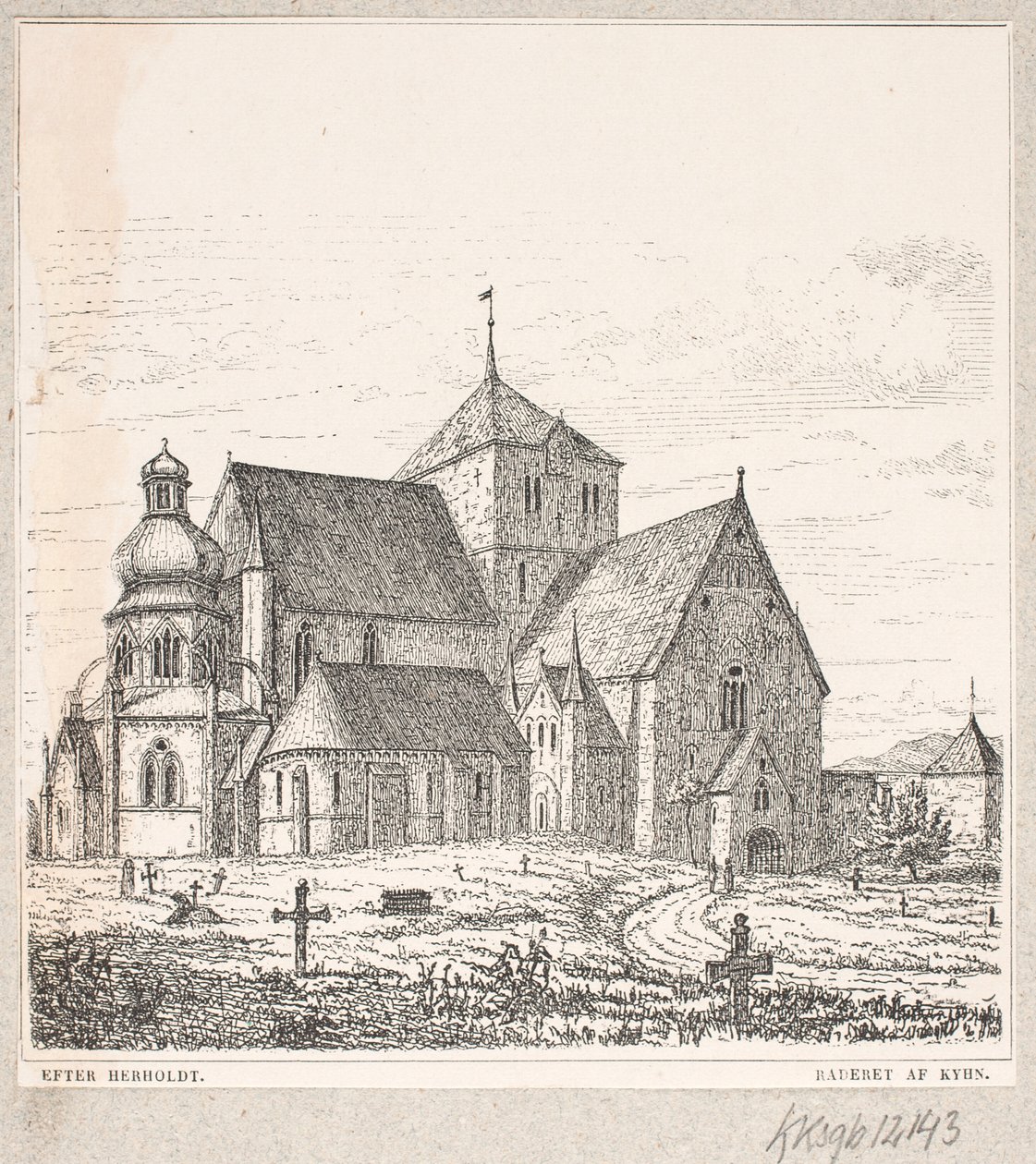 Catedral de Trondhjem de Vilhelm Kyhn