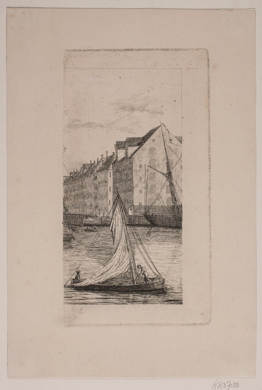 Fora de Nyhavn Kanal de Vilhelm Kyhn