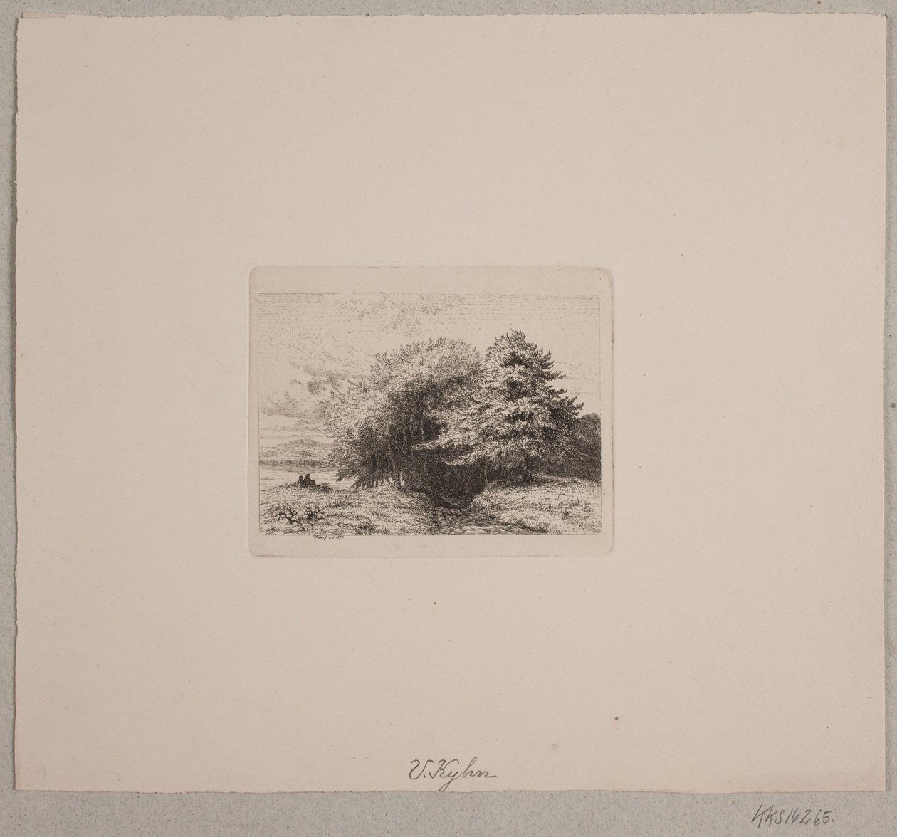 Borda de uma floresta de Vilhelm Kyhn