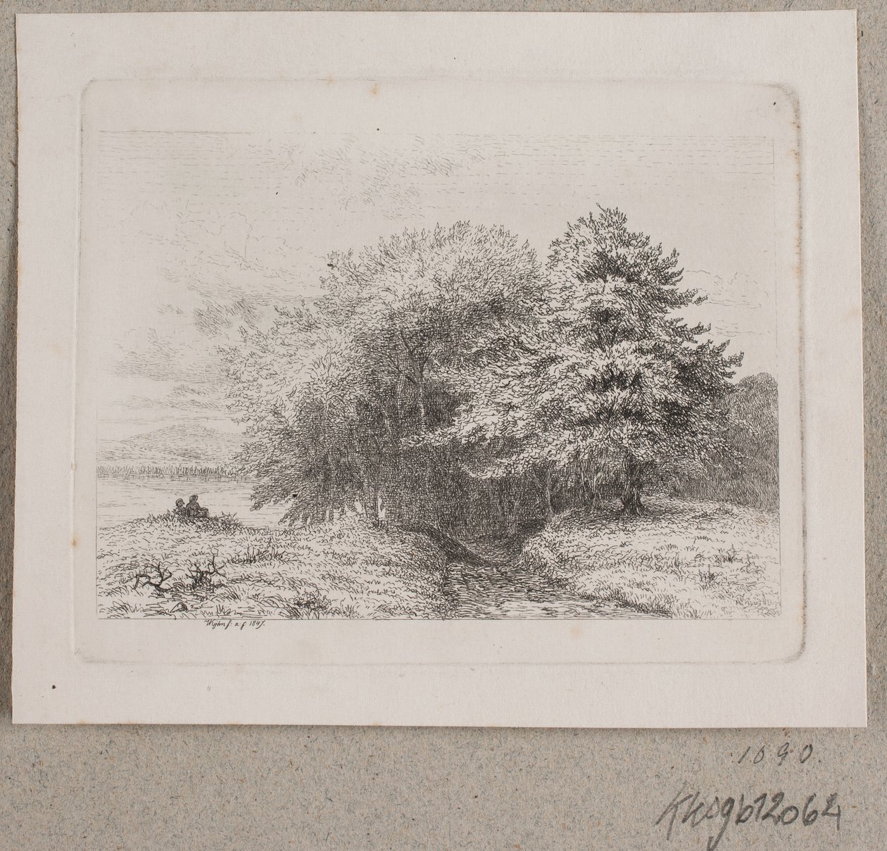 Borda de uma floresta de Vilhelm Kyhn