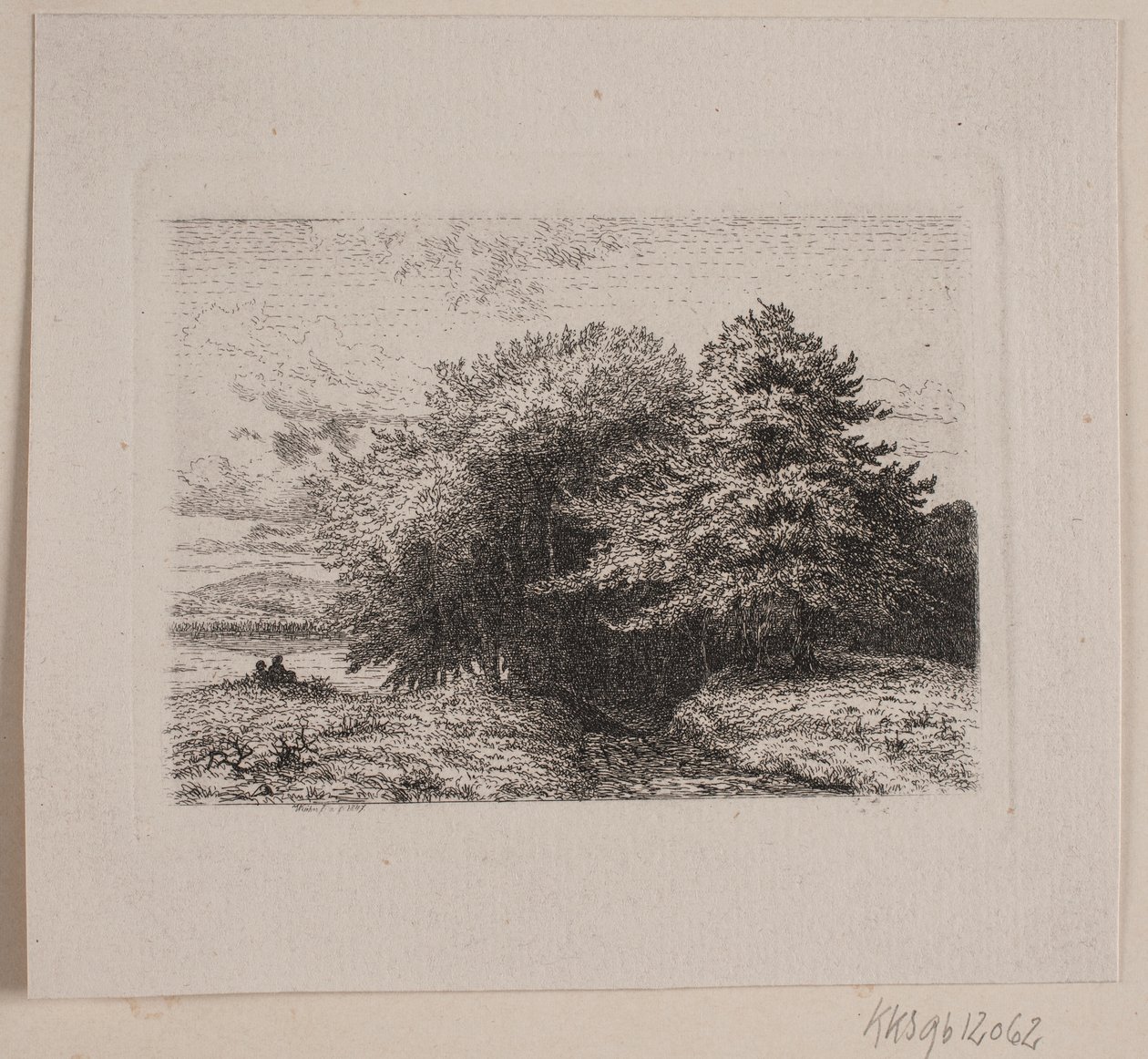 Borda de uma floresta de Vilhelm Kyhn