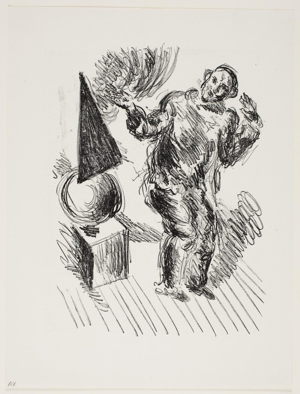Demonstração do cubismo de Vilhelm Lundstrøm